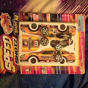 Speed shotz build your own model car kit!